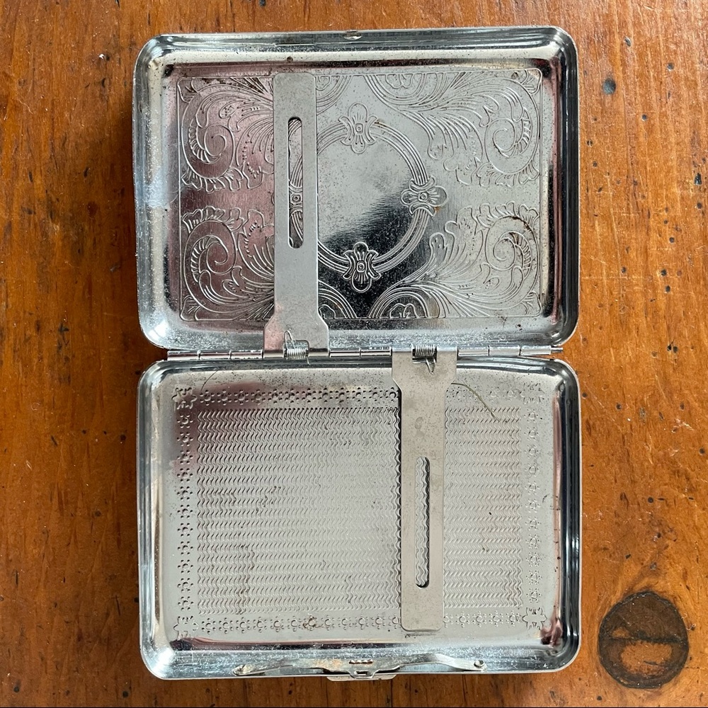 Ornate Cigarette/Business Card Holder